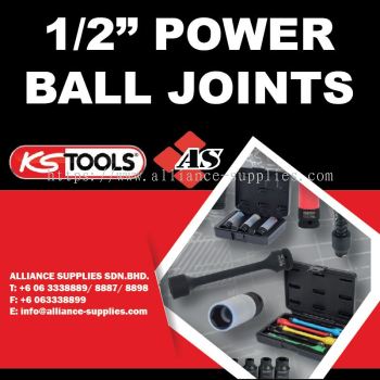 KS TOOLS 1/2" Power Ball Joints