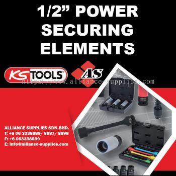 KS TOOLS 1/2" Power Securing Elements