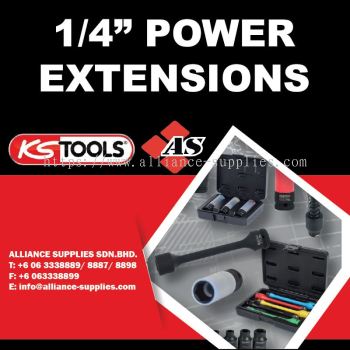 KS TOOLS 1/4" Power Extensions
