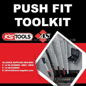 KS TOOLS Push Fit Toolkit