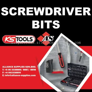 KS TOOLS Screwdriver Bits
