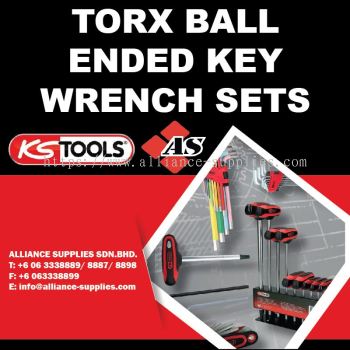 KS TOOLS Torx Ball Ended Key Wrench Sets