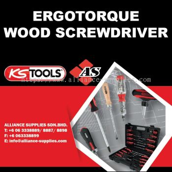 ERGOTORQUE Wood Screwdriver