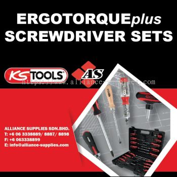 ERGOTORQUEplus® Screwdriver Sets