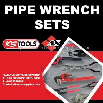 KS TOOLS Pipe Wrench Sets