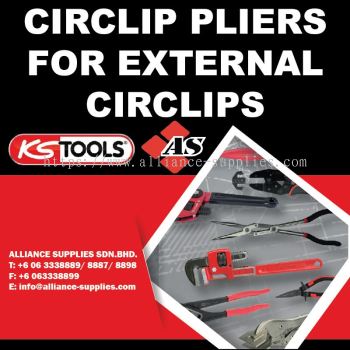KS TOOLS Circlip Pliers for External Circlips