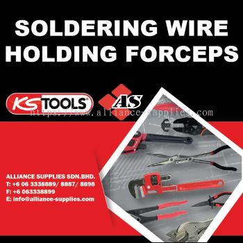 KS TOOLS Soldering Wire Holding Forceps