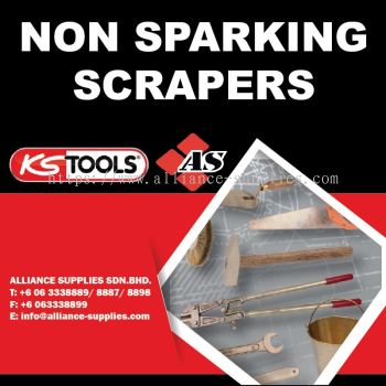 KS TOOLS Non Sparking Scrapers