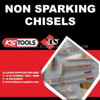 KS TOOLS Non Sparking Chisels