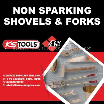 KS TOOLS Non Sparking Shovels & Forks