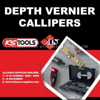KS TOOLS Depth Vernier Callipers