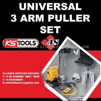 KS TOOLS Universal 3 Arm Puller Set