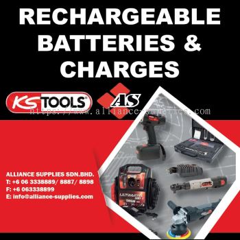 KS TOOLS Rechargeable Batteries and Charges