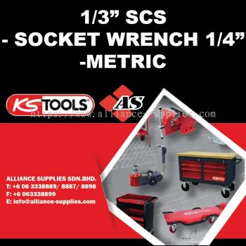KS TOOLS 1/3 SCS - Socket Wrench 1/4" - Metric