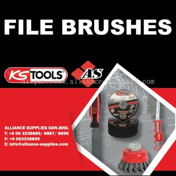 KS TOOLS File Brushes