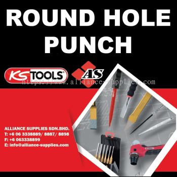 KS TOOLS Round Hole Punch