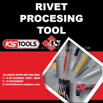 KS TOOLS Rivet Processing Tool