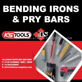 KS TOOLS Bending Irons and Pry Bars