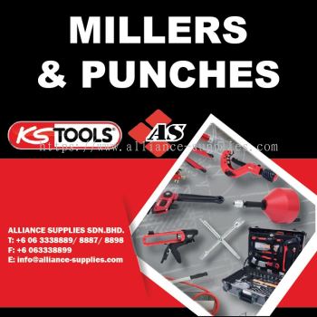 KS TOOLS Millers & Punches