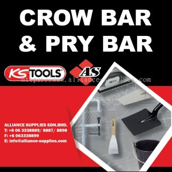KS TOOLS Crow Bar & Pry Bar