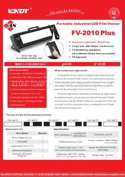 Portable Industrial LED Film Viewer FV-2010 Plus