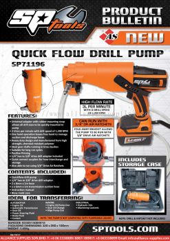 SP71196 Quick Flow Drill Pump