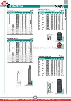 OZAT 1/2" Square Drive Impact