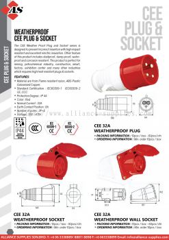 Weatherproof Cee Plug & Socket