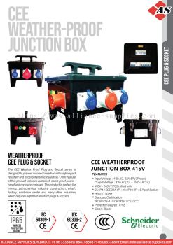 Cee Weatherproof Junction Box