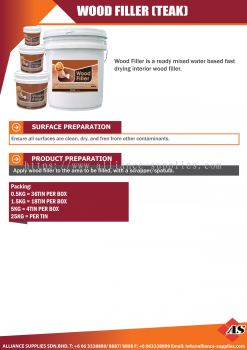 Wood Filler (Teak)