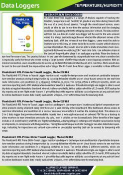 Temperature & Humidity - In-Transit Real Time Loggers