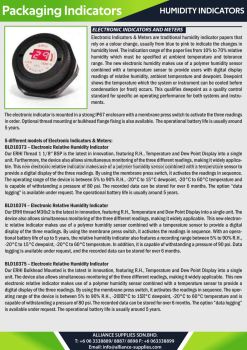 Humidity Indicators - Electronic Indicators and Meters