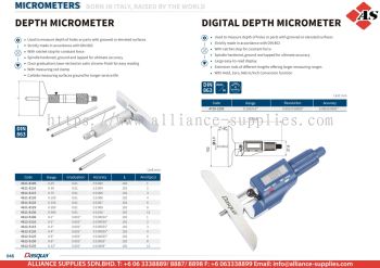 DASQUA Depth Micrometer / Digital Depth Micrometer