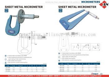 DASQUA Sheet Metal Micrometer