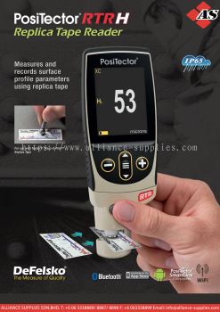  DEFELSKO Positector RTR Replica Tape Reader/Tester
