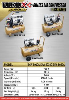 Oilless Air Compressor G-Series 