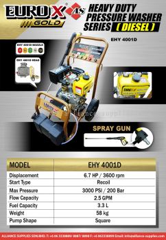 Heavy Duty Pressure Washer Series (Diesel)