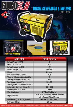 Diesel Generator & Welder EEH 3002