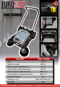 Floor Scrubber VAC 7000