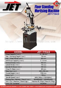 Floor Standing Mortising Machine