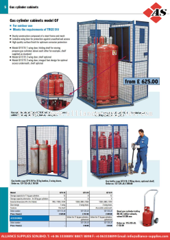 DENIOS Gas Cylinder Cabinets and Stores
