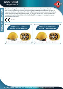 PROGUARD Safety Helmet - Megatron 5 (CE Approved)