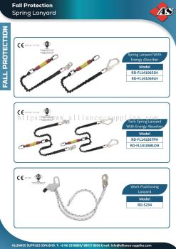 Spring Lanyard / Work Positioning Lanyard