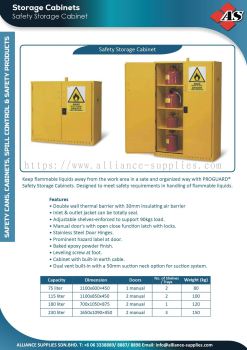 PPE Safety Storage Cabinets