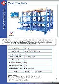 Mould Tool Rack