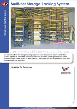 Multi-tier Storage Racking System