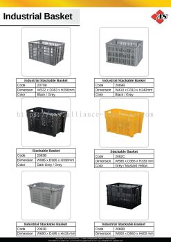  Industrial Stackable Basket / Stackable Basket