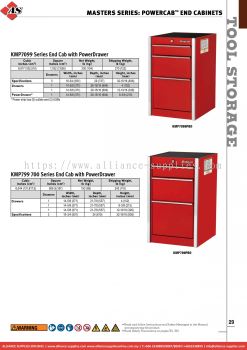 SNAP-ON Masters Series: Powercab™ End Cabinets