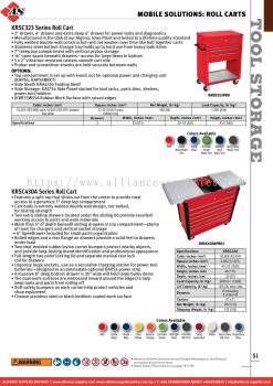 SNAP-ON Mobile Solutions: Roll Carts