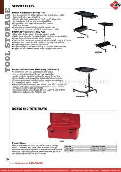 SNAP-ON Service Trays